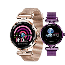Load image into Gallery viewer, H1 Lady Smart Watch Fashion Women Watch Heart Rate Monitor Fitness Tracker Women Smartwatch Bluetooth Waterproof Smart Bracelet.